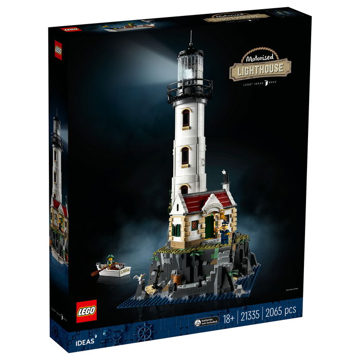 LEGO 21335 Ideas Motorisierter Leuchtturm Set de Construcción para Adultos