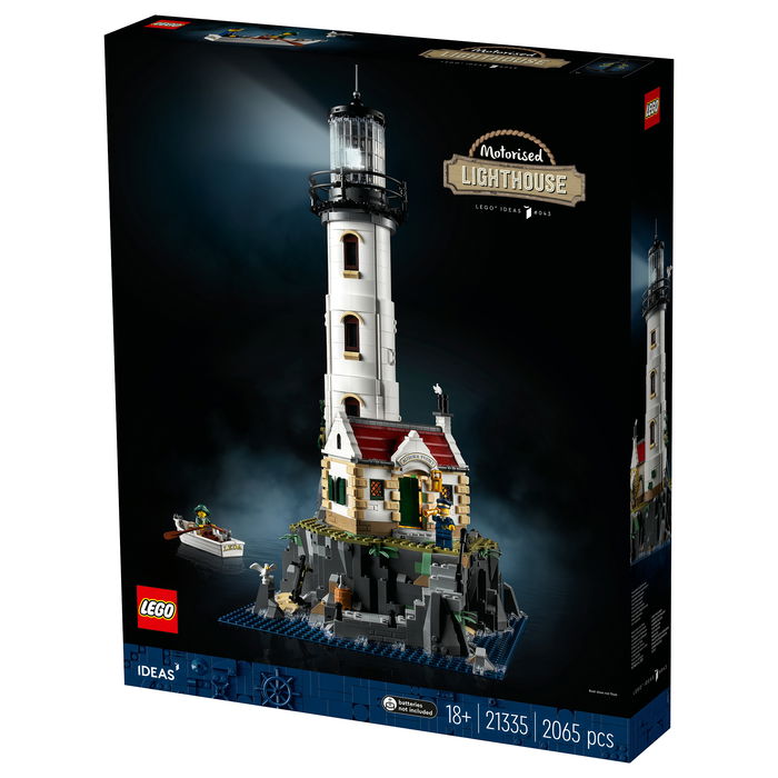 LEGO 21335 Ideas Motorisierter Leuchtturm Set de Construcción para Adultos