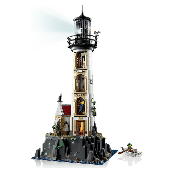 LEGO 21335 Ideas Motorisierter Leuchtturm Set de Construcción para Adultos