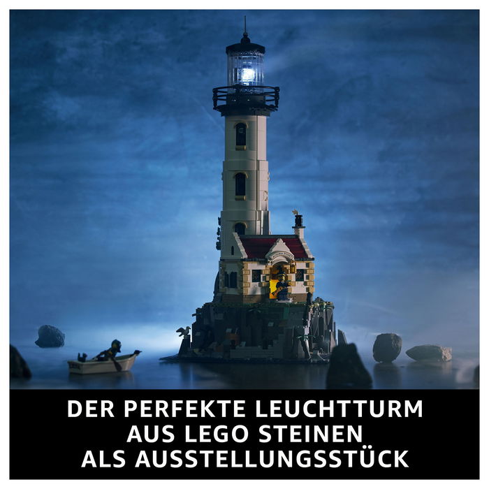 LEGO 21335 Ideas Motorisierter Leuchtturm Set de Construcción para Adultos