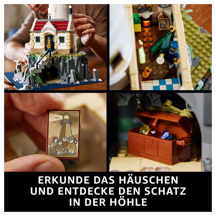 LEGO 21335 Ideas Motorisierter Leuchtturm Set de Construcción para Adultos