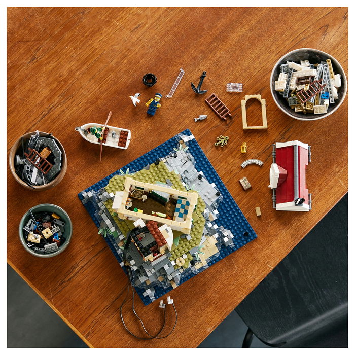 LEGO 21335 Ideas Motorisierter Leuchtturm Set de Construcción para Adultos