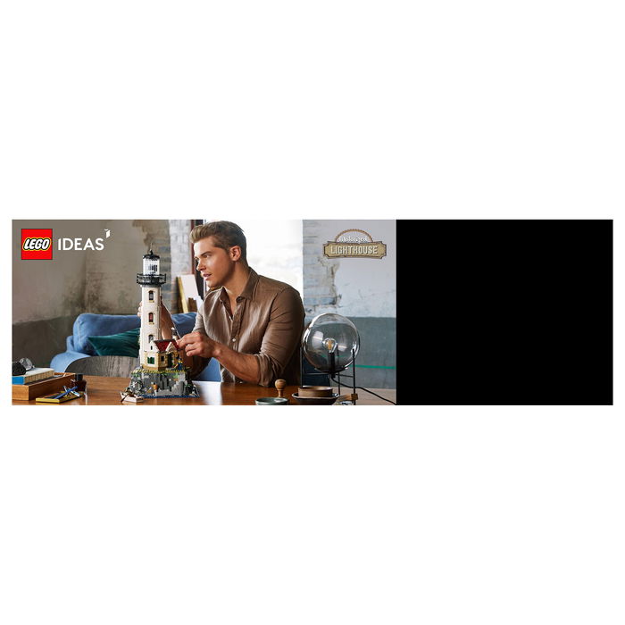 LEGO 21335 Ideas Motorisierter Leuchtturm Set de Construcción para Adultos