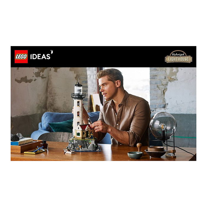 LEGO 21335 Ideas Motorisierter Leuchtturm Set de Construcción para Adultos