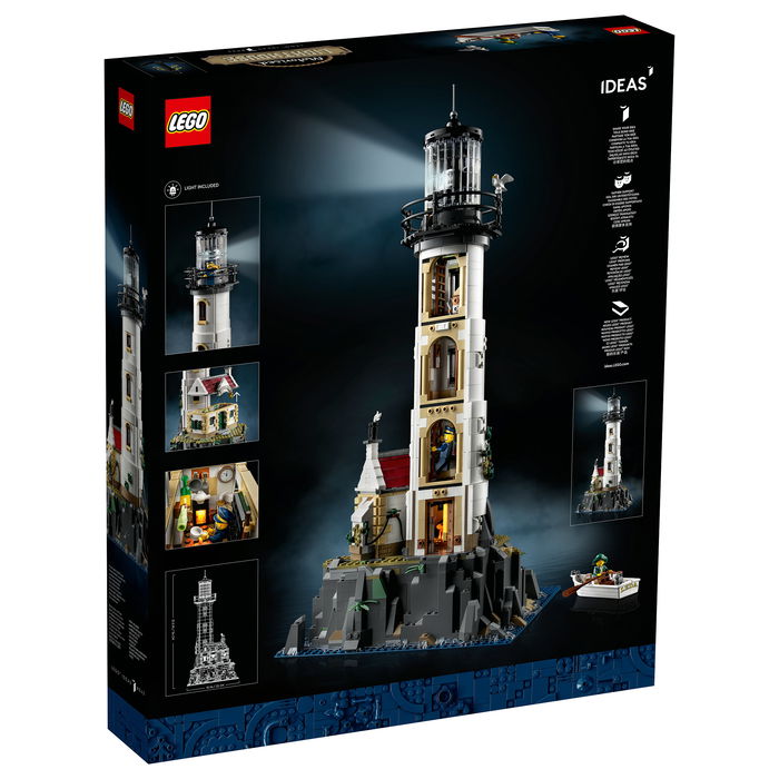LEGO 21335 Ideas Motorisierter Leuchtturm Set de Construcción para Adultos