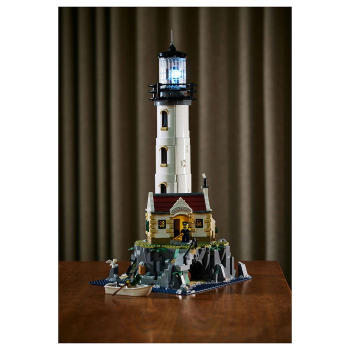 LEGO 21335 Ideas Motorisierter Leuchtturm Set de Construcción para Adultos