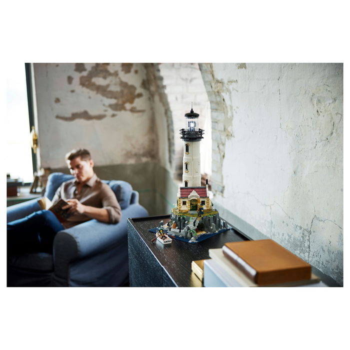 LEGO 21335 Ideas Motorisierter Leuchtturm Set de Construcción para Adultos