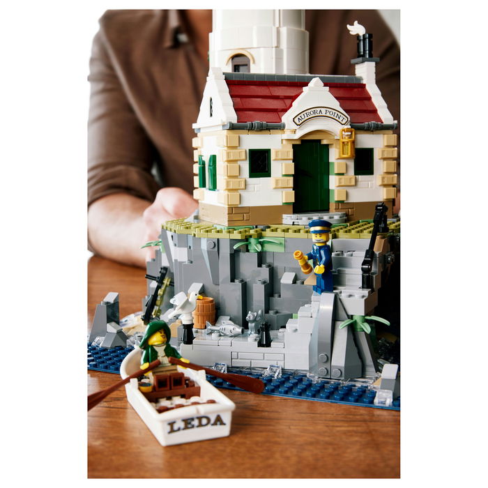 LEGO 21335 Ideas Motorisierter Leuchtturm Set de Construcción para Adultos