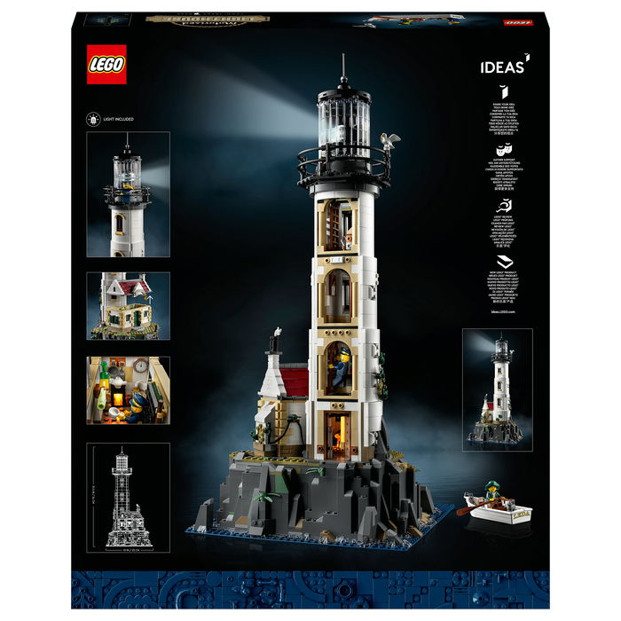 LEGO 21335 Ideas Motorisierter Leuchtturm Set de Construcción para Adultos