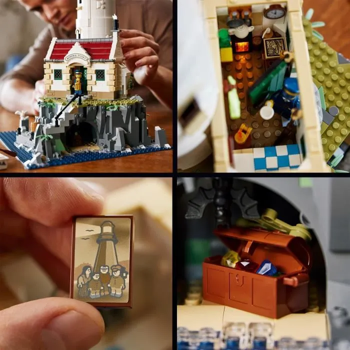 Lego Ideas Faro Motorizado 21335 Lego Ideas Faro Motorizado 21335