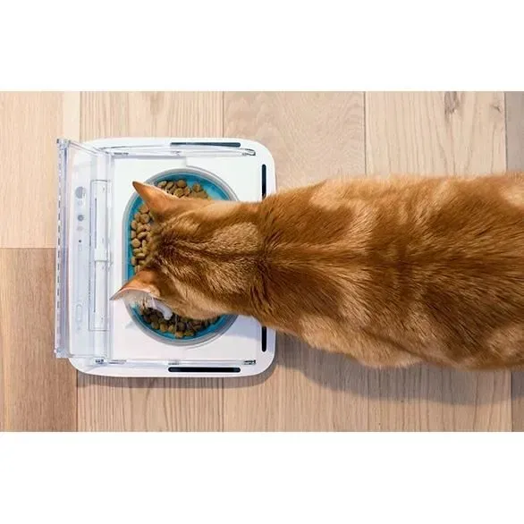 Sureflap SureFeed Dispensador Automático de Alimentos Hermético para Gatos y Perros Pequeños Conserva Frescura Reduce Olores