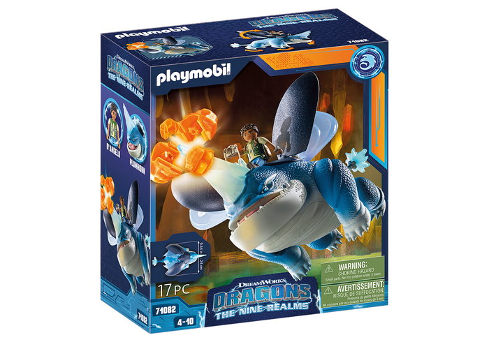 Playmobil 71082 Dragones Nueve Reinos: Plowhorn & Angelo Playmobil 71082 Dragones Nueve Reinos: Plowhorn & Angelo