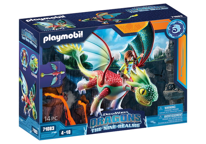 Playmobil Dragones: Nine Realms Feathers & Alex Playmobil Dragones: Nine Realms Feathers & Alex