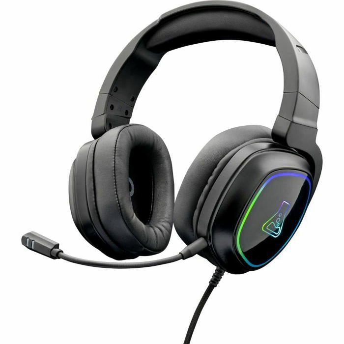 The G-Lab Korp-Radium Black Auriculares Gaming RGB