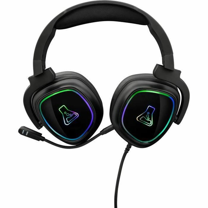 The G-Lab Korp-Radium Black Auriculares Gaming RGB