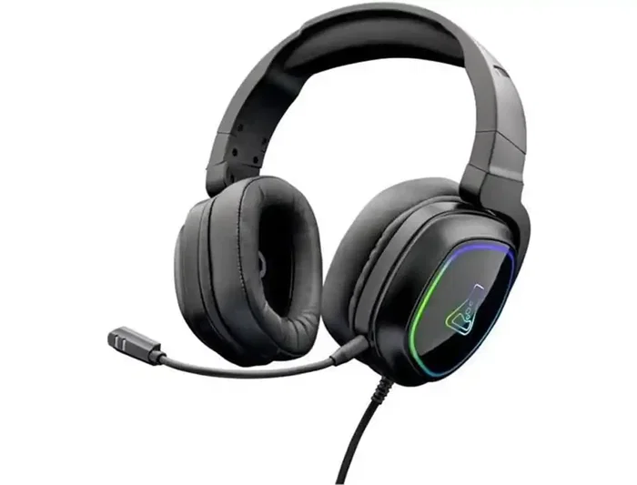 The G-Lab Auriculares Gaming Korp-Radium Black Jack Negro con conexión 3.5 mm y USB, diseño over-ear para PC y consolas The G-Lab Auriculares Gaming Korp-Radium Black Jack Negro con conexión 3.5 mm y USB, diseño over-ear para PC y consolas