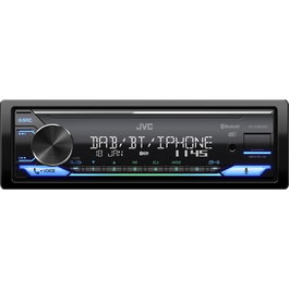 JVC KD-X482DBT Negro