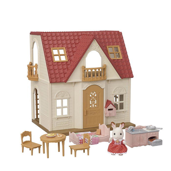 Sylvanian Families Casa De Campo 5567, Nueva Casa Renovada Con Figura Y Accesorios, Juguete Para Niños +3 Años