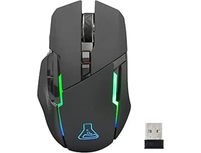 The G-Lab Kult-Caesium Ratón de Juego Inalámbrico Ergonómico RGB