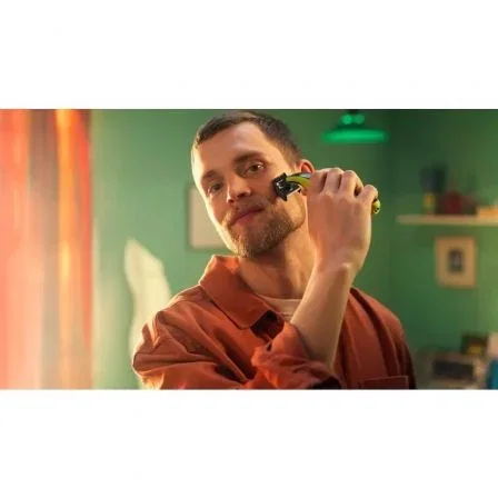 Cortabarbas Philips Oneblade QP2721/20/ Con Batería/ 1 Accesorio