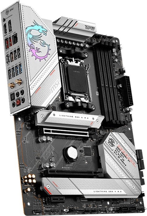 MSI MPG B650 EDGE WIFI ATX, AMD B650, DDR5, Negro/Plata