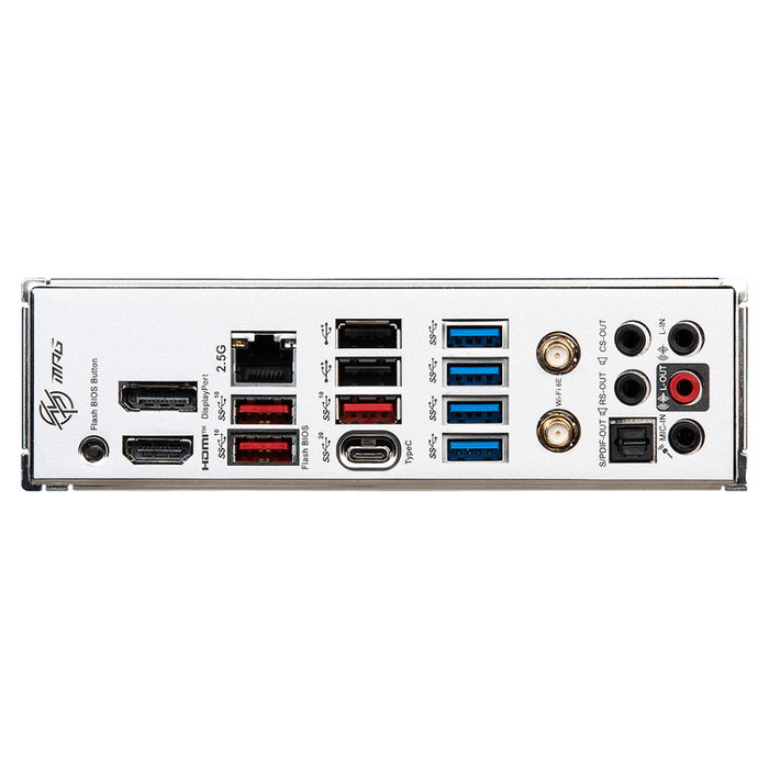 MSI MPG B650 EDGE WiFi ATX Placa Base (AM5, AMD B650, AMD Ryzen 7000, DDR5 128GB, Wi-Fi 6E, Bluetooth 5.2, USB 3.2, 2.5G LAN, PCIe, HDMI 2.1) - Negro/Plata