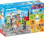 Playmobil My Figures: Misión de Rescate, Set de Construcción Multicolor