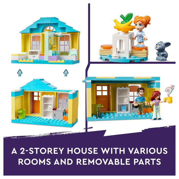 LEGO Friends Casa de Paisley - Juego de Construcción de 185 Piezas para Niños y Niñas de 4 a 99 Años, Multicolor - Referencia 5702017412832