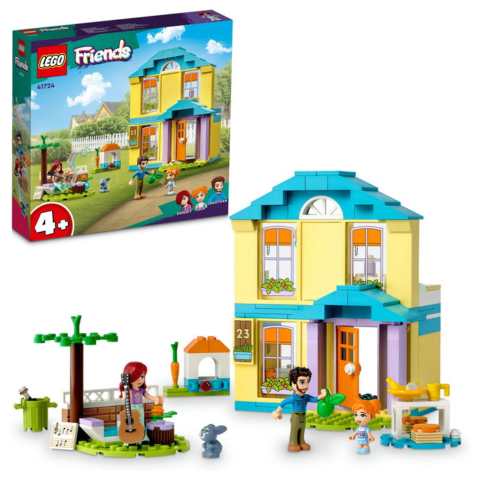 LEGO Friends Casa de Paisley - Juego de Construcción de 185 Piezas para Niños y Niñas de 4 a 99 Años, Multicolor - Referencia 5702017412832