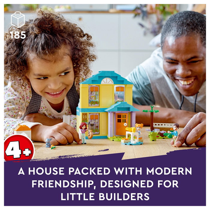 LEGO Friends Casa de Paisley - Juego de Construcción de 185 Piezas para Niños y Niñas de 4 a 99 Años, Multicolor - Referencia 5702017412832