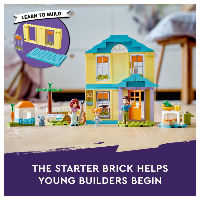 LEGO Friends Casa de Paisley - Juego de Construcción de 185 Piezas para Niños y Niñas de 4 a 99 Años, Multicolor - Referencia 5702017412832