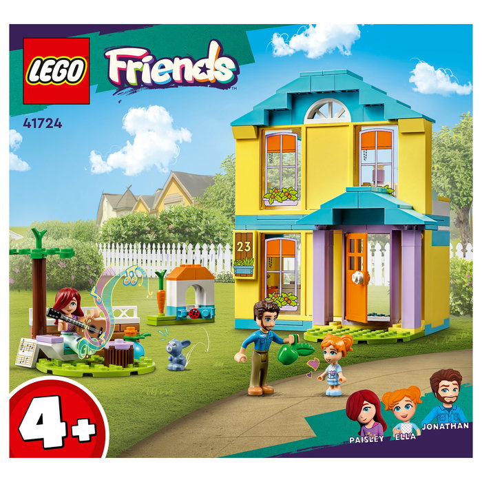 LEGO Friends Casa de Paisley - Juego de Construcción de 185 Piezas para Niños y Niñas de 4 a 99 Años, Multicolor - Referencia 5702017412832