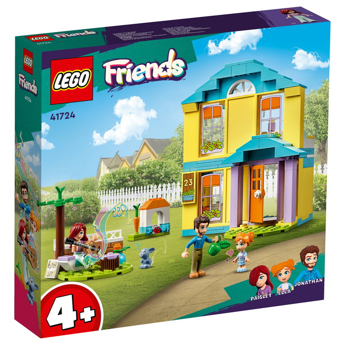LEGO Friends Casa de Paisley - Juego de Construcción de 185 Piezas para Niños y Niñas de 4 a 99 Años, Multicolor - Referencia 5702017412832