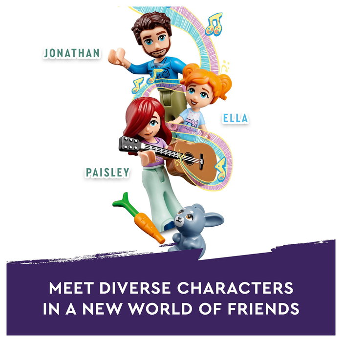 LEGO Friends Casa de Paisley - Juego de Construcción de 185 Piezas para Niños y Niñas de 4 a 99 Años, Multicolor - Referencia 5702017412832