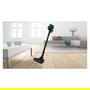 Bosch BBS611LAG Aspiradora escoba sin bolsa, 2 en 1, con batería de 18V y 30 min autonomía, color azul, cepillo rectangular, 0.3L