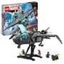 LEGO Marvel 76248 Los quince de los Vengadores, juguete de naves espaciales con figuras, infinito