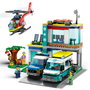 Central De Vehículos De Emergencia Lego City 60371 Lego