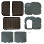 Kerbl Casa para gatos Paola Eco - 60 x 51 x 41 cm - gris y marrón