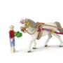 Schleich Plache para el espectáculo ecuestre 42467, Figura de Caballo de Juguete con Detalles Realistas