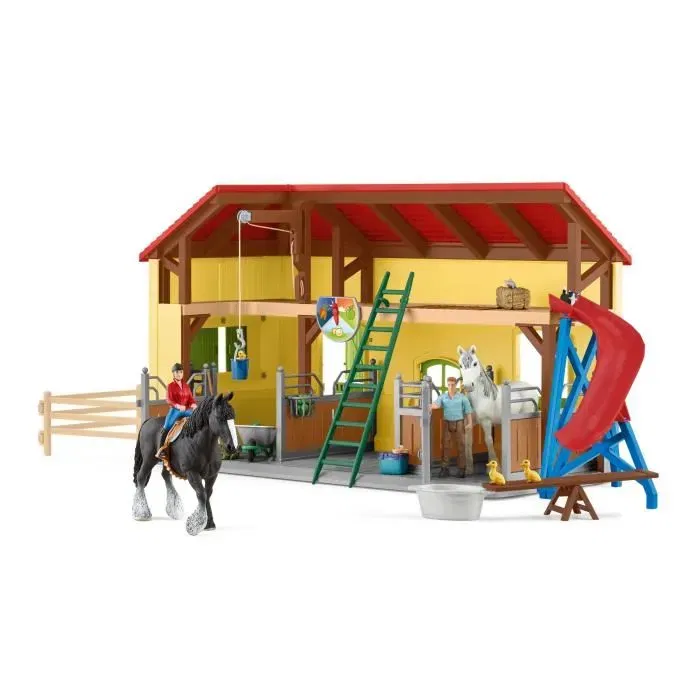 Schleich 42485 Estable Rango Mundial Agrícola