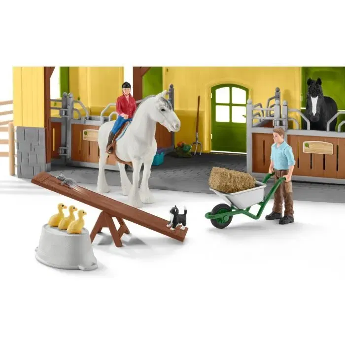 Schleich 42485 Estable Rango Mundial Agrícola