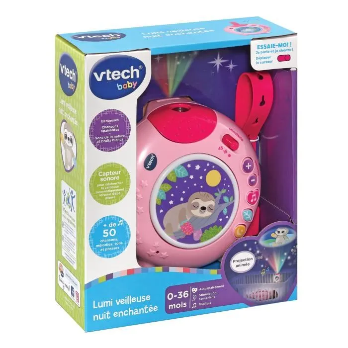 Vtech Baby VT3417765403552 Light Workshop Night Nother Rose