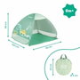 Badabulle Topa anti-UV con sistema emergente y protección FPS 50+