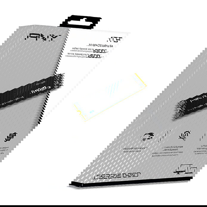 PNY CS2230 1TB SSD M.2 2280 PCIe 3.0 x4 NVMe - Lectura 3300 MB/s, Escritura 2600 MB/s (M280CS2230-1TB-RB) PNY CS2230 1TB SSD M.2 2280 PCIe 3.0 x4 NVMe - Lectura 3300 MB/s, Escritura 2600 MB/s (M280CS2230-1TB-RB)