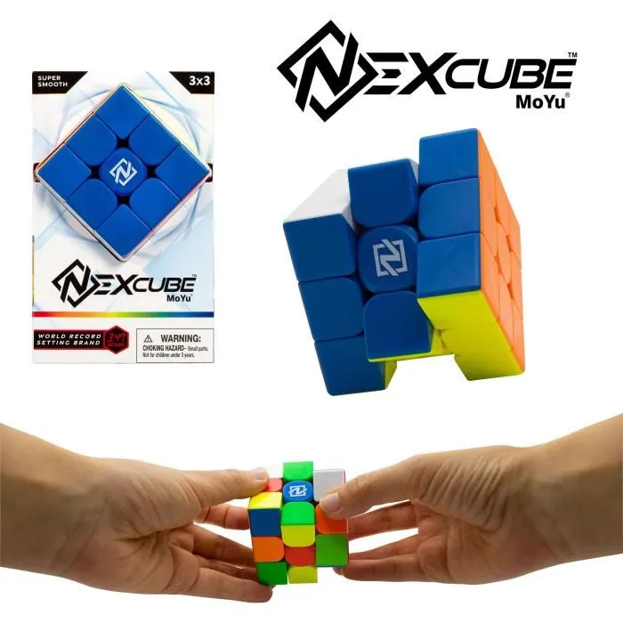 Goliath Nexcube Pack de Cubos Clásicos 3x3 y 2x2 con Peana