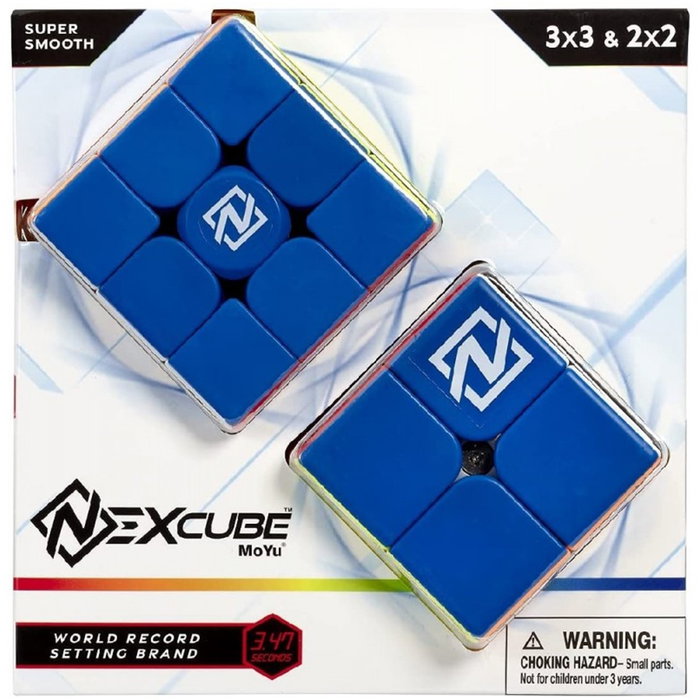 Goliath Nexcube Pack de Cubos Clásicos 3x3 y 2x2 con Peana