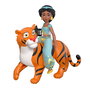 Muñecas Minis Jasmín Y Rajah Hlw83 Disney Princess