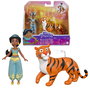 Muñecas Minis Jasmín Y Rajah Hlw83 Disney Princess