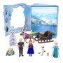 Muñecas Minis Pack 6 Figuras Hlx04 Disney Frozen