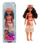 Mattel Hpg68 Muñeca Princesa Vaiana Disney Princess, Articulada con Accesorios (Diadema y Collar), Edad +3 Años